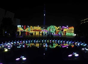“跨·粤”第四届广州国际灯光节看点解析